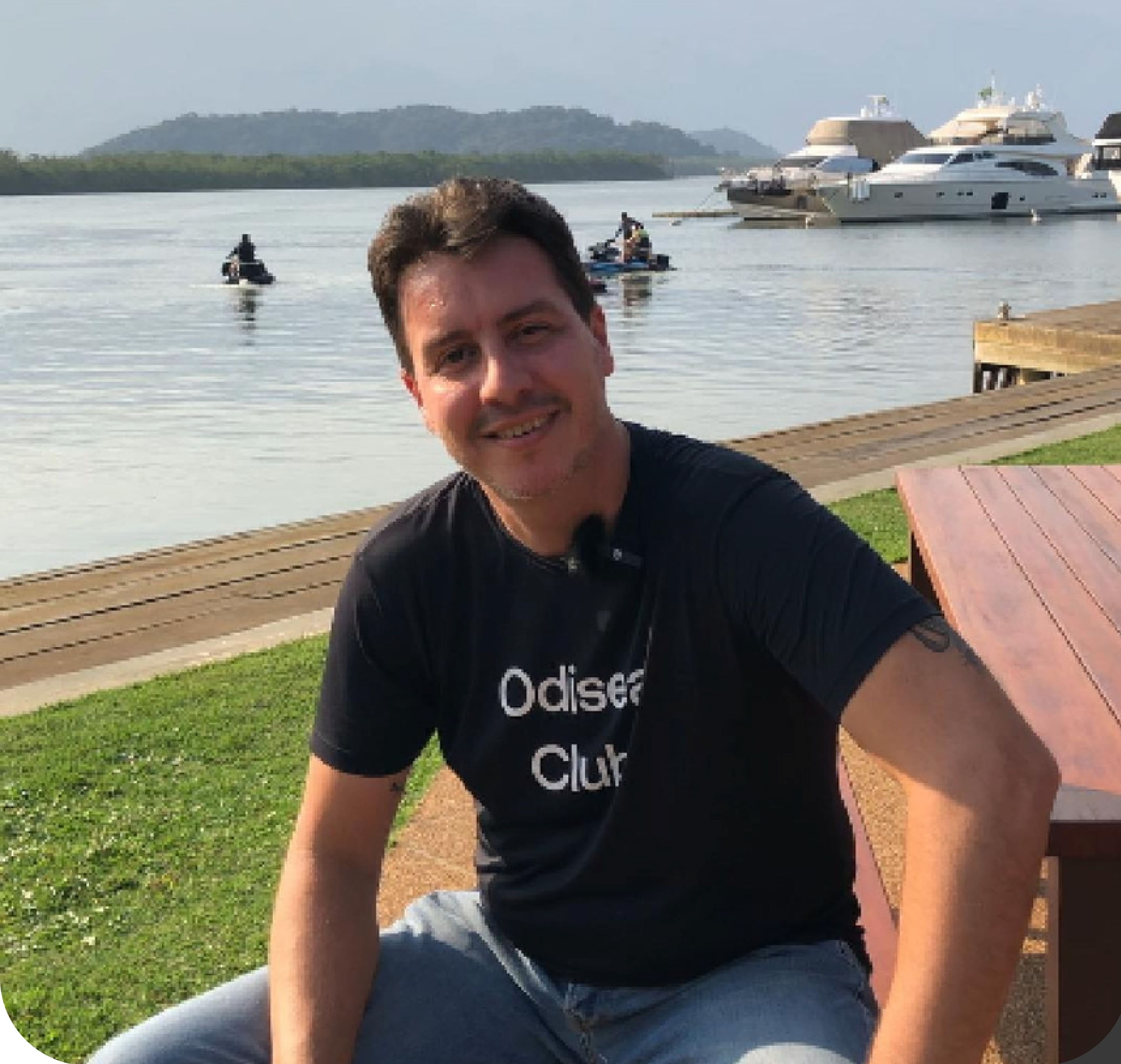 Daniel Fialdini, cofundador da Odisea Club